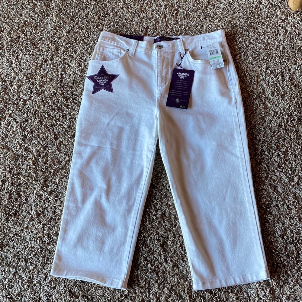 Gloria Vanderbilt capri jeans